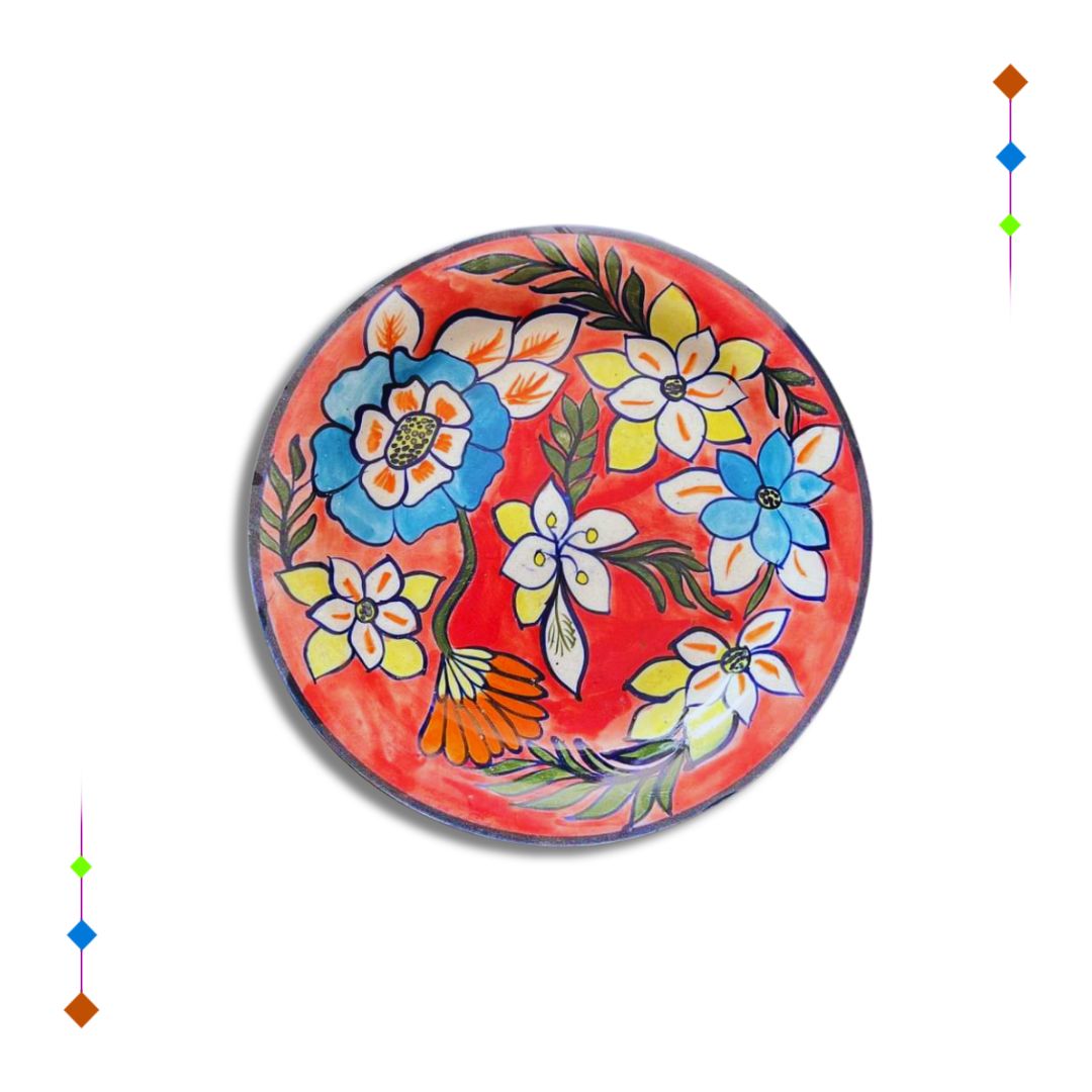 Flower Wall Hanging Plate