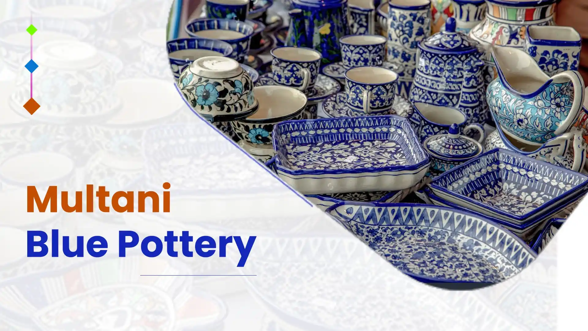 Multan Blue Pottery Online in Pakistan - Handmade Ceramic Art